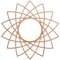 Ekena Millwork Eleanor Wood Fretwork Pierced Ceiling Medallion, Cherry, 30"OD x 11 1/2"ID x 1/4"T CMWP30X30X0250EACH - alternate 1